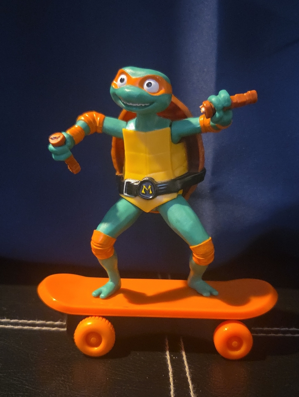 Michelangelo "Mikey" Teenage Mutant Ninja Turtles Skateboard Action Figure